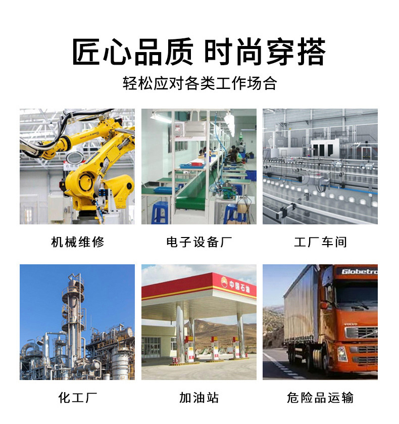 TZS13-15 太阳集团防酸碱防静电工作服套装定制化工厂车间耐腐蚀硫酸定制劳保服(图6)