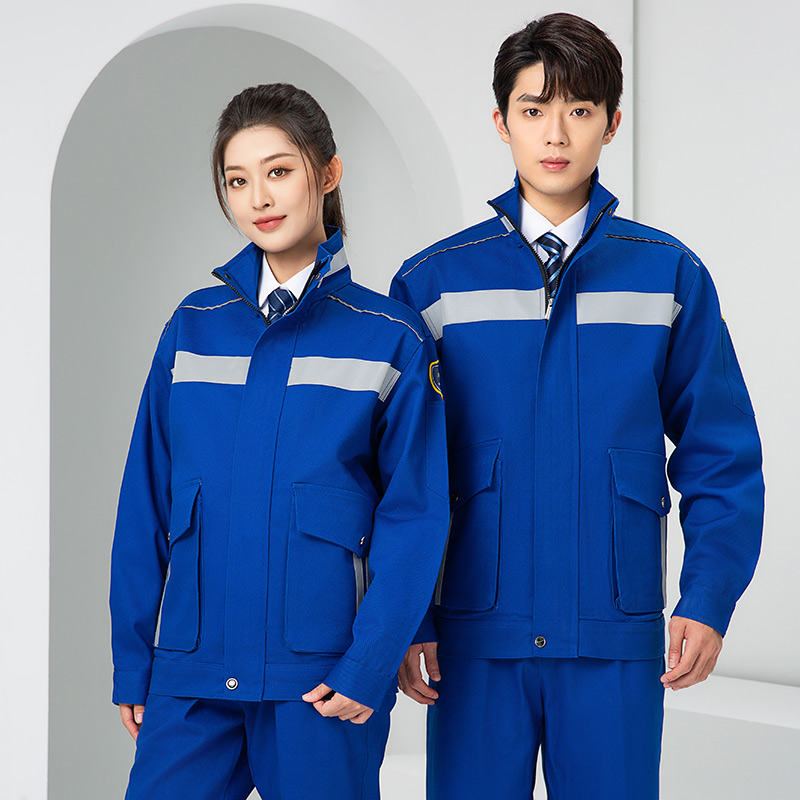 LW-8635 纯棉阻燃春秋工作服